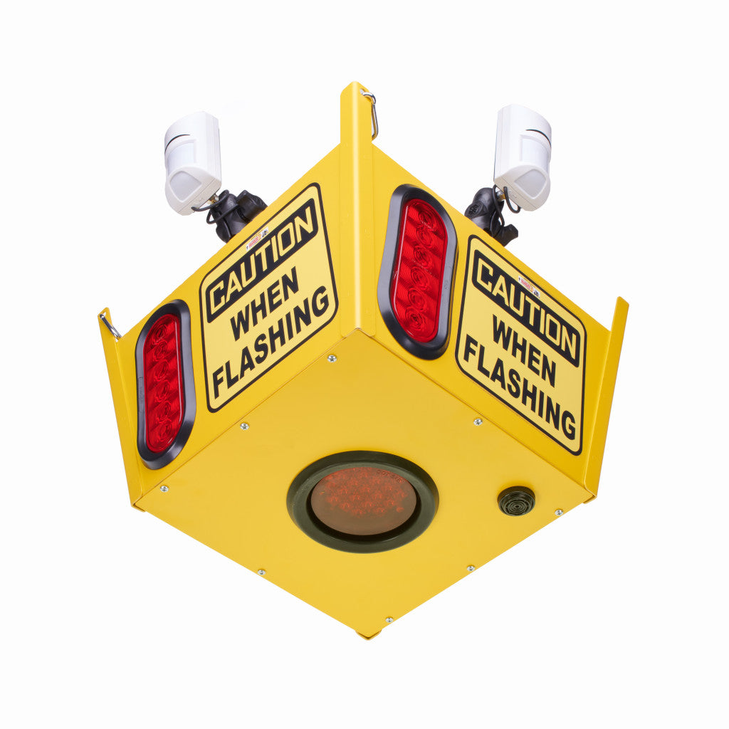 Audible Alarm & Red Burst Light